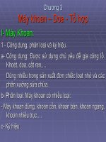 Chương 3: Máy khoan - doa - tổ hợp potx