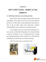 Nâng cao chất lượng điều khiển cho robot Scara, chương 4 pps