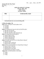 đề thi tin học 3