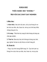 Thực hành Nói không đối với các chất gây nghiện ppsx