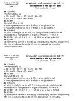 Đề thi HSG Toán, TV 3