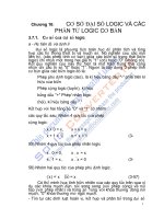 KĨ THUẬT XUNG - SỐ, Chương 10 potx