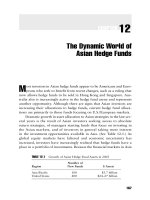 Hedges on Hedge Funds Chapter 12 potx