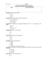 Kiem tra trac nghiem So hoc 6-So nguyen to-Hop so