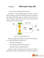 thiết kế phương pháp điều khiển robot tự hành dựa trên cơ sở logic mờ, chương 12 pps