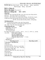 Bài soạn 1. Tuàn 24