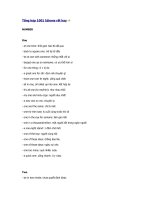 101 câu thành ngữ tA