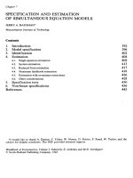 Handbook of Econometrics Vols1-5 _ Chapter 7 pot
