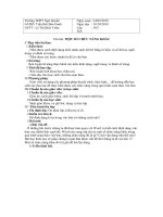 giáo án Tin 10: Một số chức năng khác