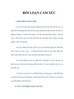 RỐI LOẠN CẢM XÚC pps