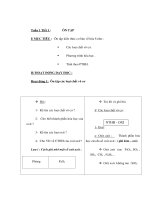 Giáo án Hoá học lớp 9 - ÔN TẬP ppt