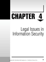 Bảo mật hệ thống mạng part 7 pps