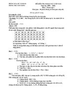 kiem tra  khao sat cuoi nam toan7