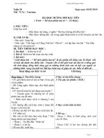 giáo án ngữ văn 6 - HKII