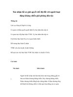 Xác nhận hồ sơ giải quyết chế độ đối với người hoạt động kháng chiến giải phóng dân tộc potx