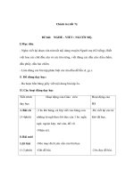 Chính tả lớp 3 - NGHE - VIẾT : NGƯỜI MẸ docx