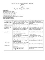 Âm nhạc lớp 3 tuần 1 đến 28