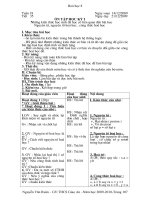 Giáo án Hóa học 8 kì II 3CỘT Đầy đủ