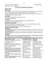 tiết 61(đa dạng sinh học tt)