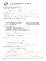 Tổng hợp Lí thuyết và công thức giải nhanh Dao động cơ