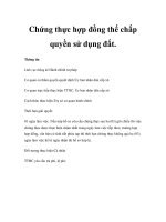 Chứng thực hợp đồng thế chấp quyền sử dụng đất docx