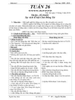 GIÁO ÁN 3 TUẦN 26 (2BUỔI) CKT