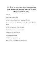 Trợ cấp trẻ em có cha và mẹ, hoặc cha hoặc mẹ đang trong thời gian chấp hành hình phạt tù tại trại giam không còn người nuôi dưỡng. docx