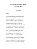 LUYỆN ĐỌC TIẾNG ANH QUA CÁC TÁC PHẨM VĂN HỌC -THE COUNT OF MONTE CRISTO ALEXANDRE DUMAS CHAPTER 63 docx