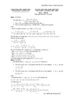 de thi dap an Toan 9 - 17