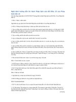 Nghị định sửa đổi Pháp lệnh dân số