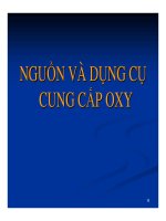 Oxy liệu pháp trong điều trị viêm phổi do virus (Phần 3) pdf