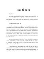 Kỹ năng làm cha mẹ - Phần 8 ppt