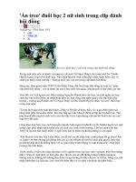 Hs nu Ha noi danh nhau ! Xu the nao ?