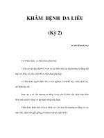KHÁM BỆNH DA LIỄU (Kỳ 2) pot