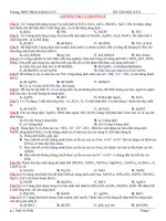 ôn hk 2 hóa 12 chương 8 và 9