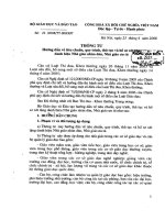 TT 22 phần 1 (về việc làm hồ sơ NGND, NGUUT)