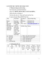 Kiểm định chất lượng THCS