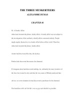 LUYỆN ĐỌC ANH NGỮ QUA CÁC TÁC PHẨM VĂN HỌC-THE THREE MUSKERTEERS ALEXANDRE DUMAS CHAPTER 48 48. A Family Affair Athos had invented the docx