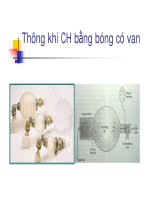 Thở máy trong hồi sinh tim - phổi và vận chuyển bệnh nhân nặng (Phần 3) pptx