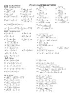 Chuyên đề phương trình Toán 9