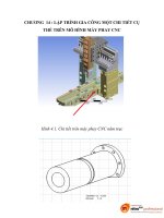 đồ án: thiết kế công nghệ CAD/CAM trong gia công cơ khí, chương 14 pptx