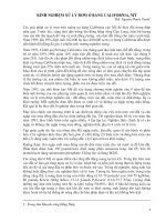 Kinh nghiệm xử lý rơm ở bang California, Mỹ