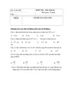 DE KIEM TR 15 PHUT HINH CHUONG IV