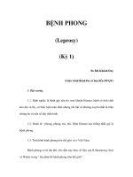 BỆNH PHONG (Leprosy) (Kỳ 1) pdf