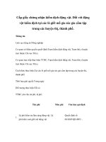 Cấp giấy chứng nhận kiểm dịch động vật. Đối với động vật kiểm dịch tại các lò giết mổ gia súc gia cầm tập trung các huyện thị, thành phố. pdf