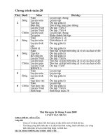 Lớp 4 - Tuần 28 - CKTKN