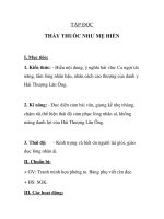 TẬP ĐỌC THẦY THUỐC NHƯ MẸ HIỀN ppt