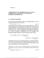 Independent And Stationary Sequences Of Random Variables - Chapter 15 pptx