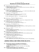 Các chủ đề ôn thi toán đại học và cao đẳng ppsx