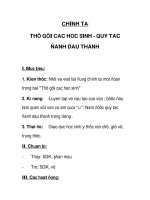 Chính tả Thư gửi các học sinh ppt